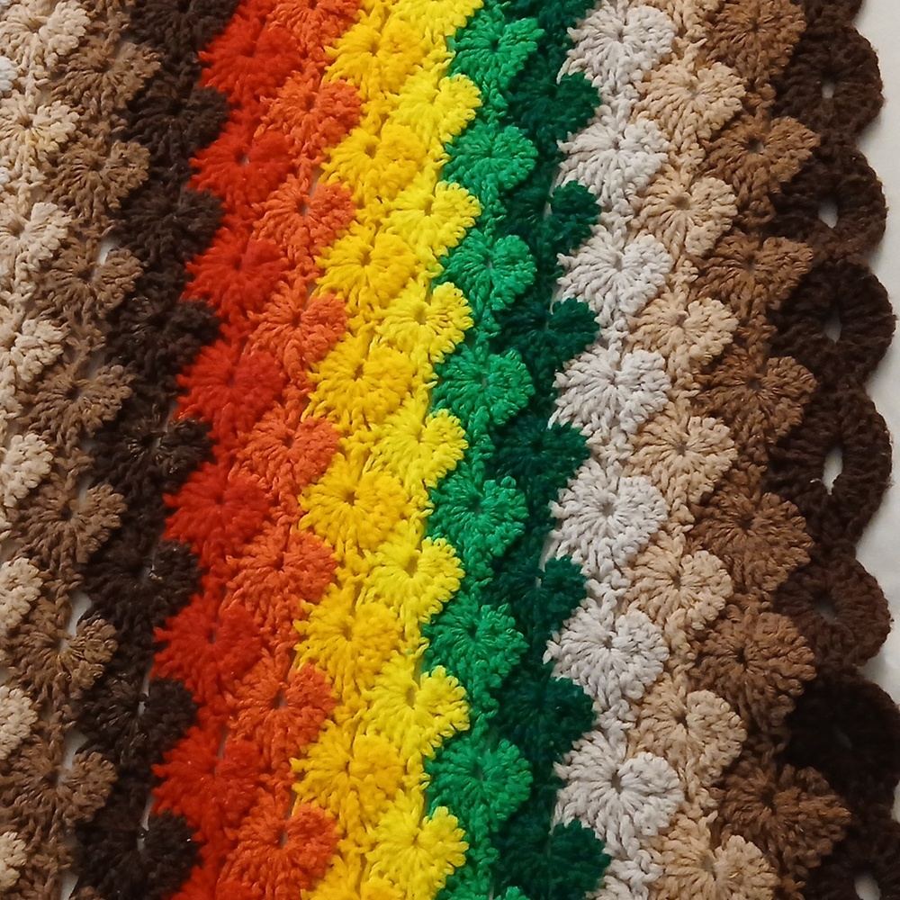 Colorful Crochet Blanket - Picture 8 of 9